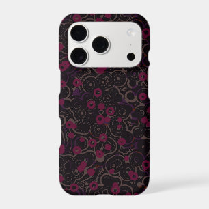 rose violet noir abstrait géométrique