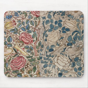 'Rose' wallpaper design (pencil and w/c on paper) Mouse Pad