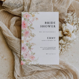 Rose Wedding Bridal Shower Invitation