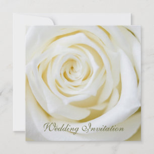 Rose Wedding Invitation