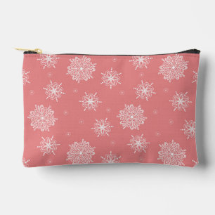 Rose Whimsical Celestial Floral Small Accessory Pouch