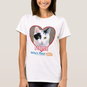 Rose - White Women's Jersey Tee