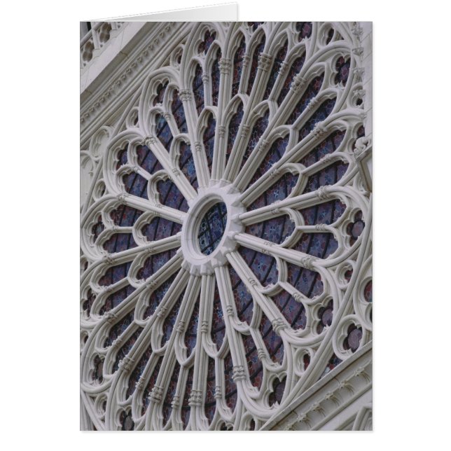 Rose window from the west facade, c.1270 (Front)