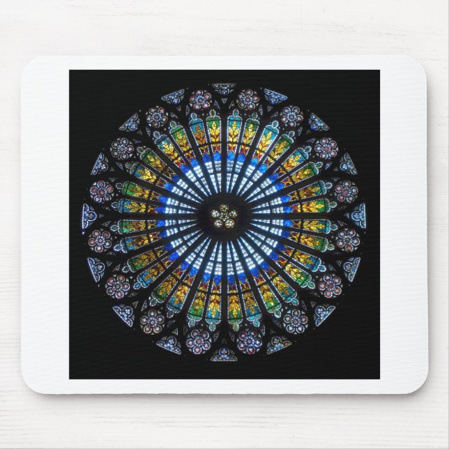 rose window mouse pad (Front)