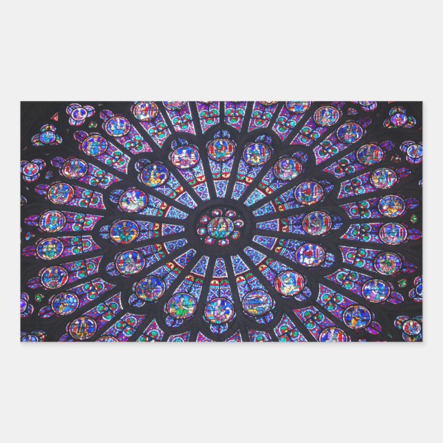 Rose Window Paris Sticker (Front)