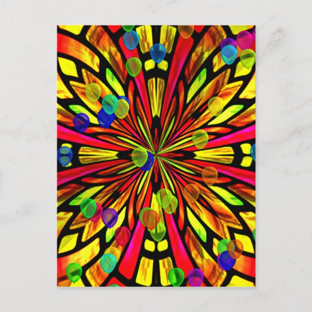 Rose Window Postcard (Front)