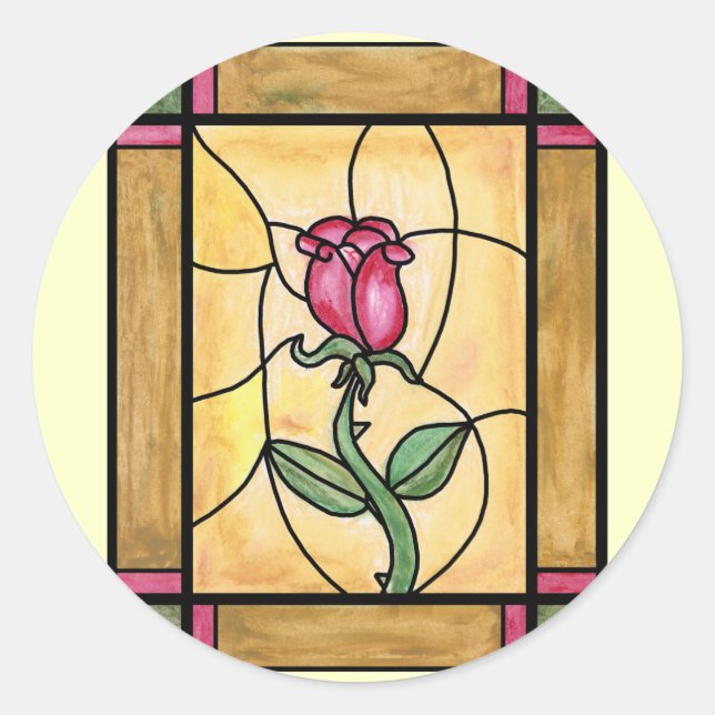 Rose Window Sticker (Front)