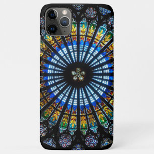 rose window strasbourg cathedral iPhone 11 pro max case
