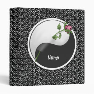 Rose Yin Yang Binder