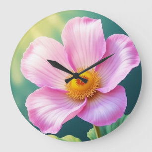 Roseate Blush Large Clock