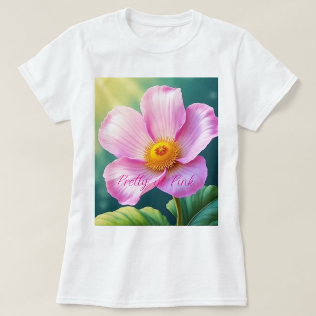 Roseate Blush T-Shirt (Design Front)