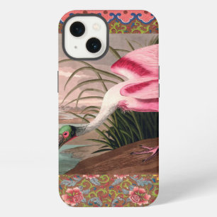 Roseate Spoonbill Audubon Bird Wildlife iPhone 13 Case