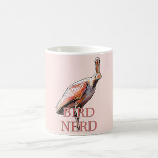 Roseate Spoonbill Bird Nerd Coffee Mug