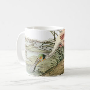 Roseate Spoonbill by Audubon Coffee Mug