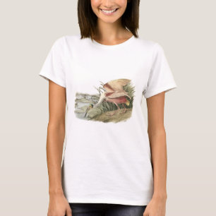 Roseate Spoonbill by Audubon T-Shirt