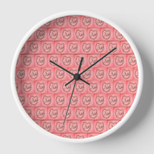 Rosebud Love Clock