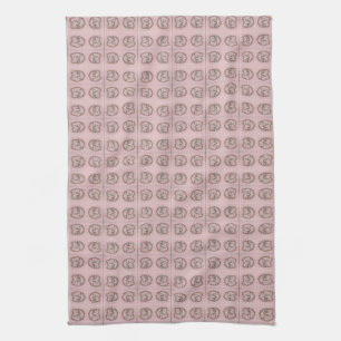 Rosebud Love Kitchen Towel