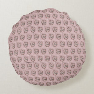 Rosebud Love Round Pillow