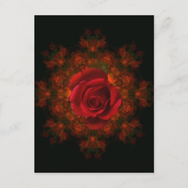 Rosebud Postcard (Front)