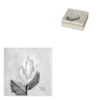 Rosebud Rubber Stamp