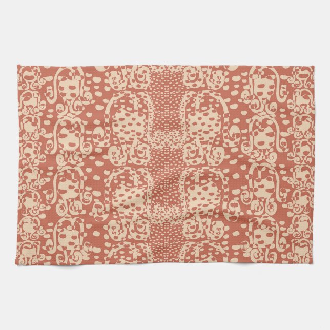 Rosebulbs Cupflowers Kitchen Towel (Horizontal)