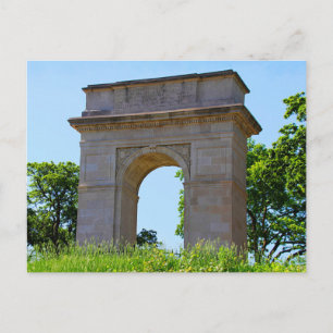 Rosedale World War I Memorial Arch, Kansas City Postcard