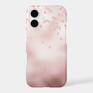 Rosegold glitter confetti