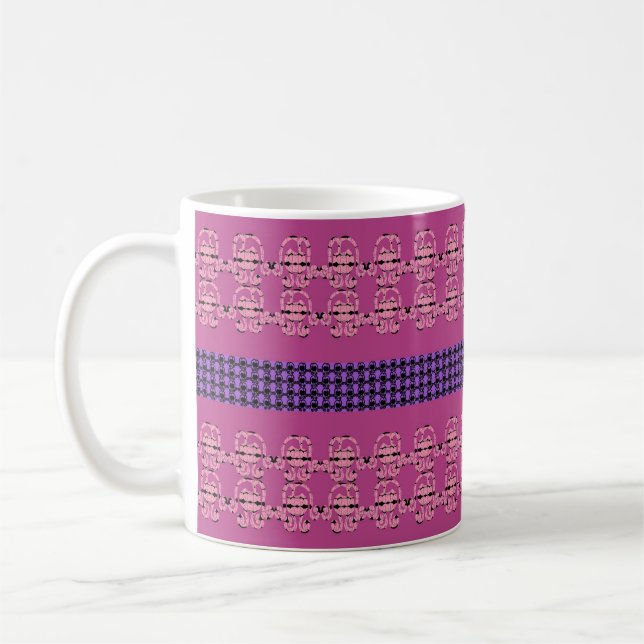 Roseheads Cupflowers Coffee Mug (Left)