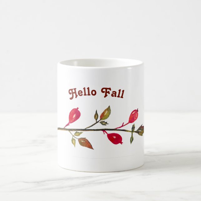 Rosehip, Rose Botanique Custom Mug (Centre)