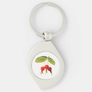 Rosehips Pattern 3 Keychain