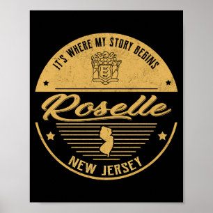 Roselle New Jersey Its Where My Story Begins _1  Poster