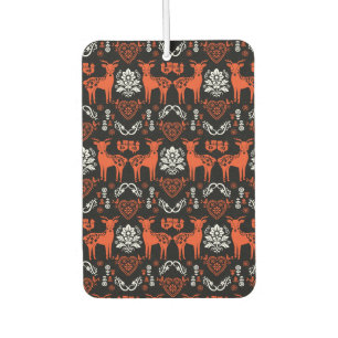 Rosemaling Norwegian Folk Art Air Freshener