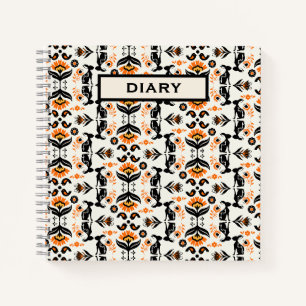 Rosemaling Norwegian Folk Art Notebook