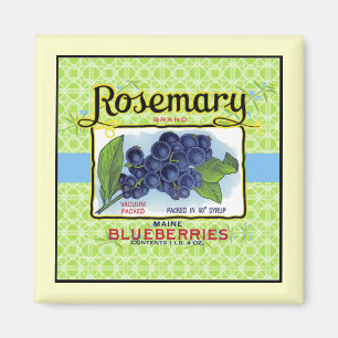 Rosemary Blueberry Magnet