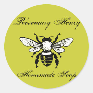 Rosemary Honey Soap Labels