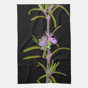 Rosemary in Bloom Kitchen Towel