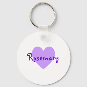 Rosemary in Purple Keychain
