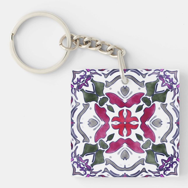 Rosemary Keychain (Front)