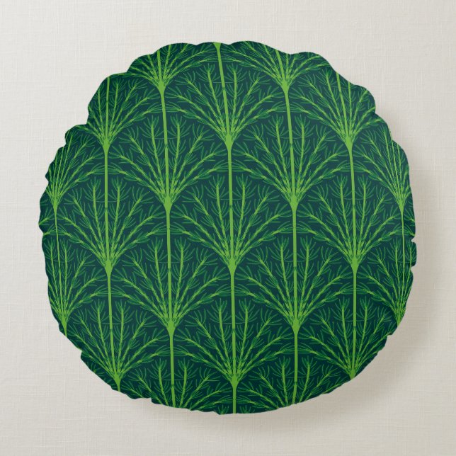 Rosemary Round Pillow (Front)