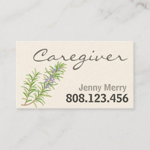 Rosemary Sage : Cartes de visite aidants