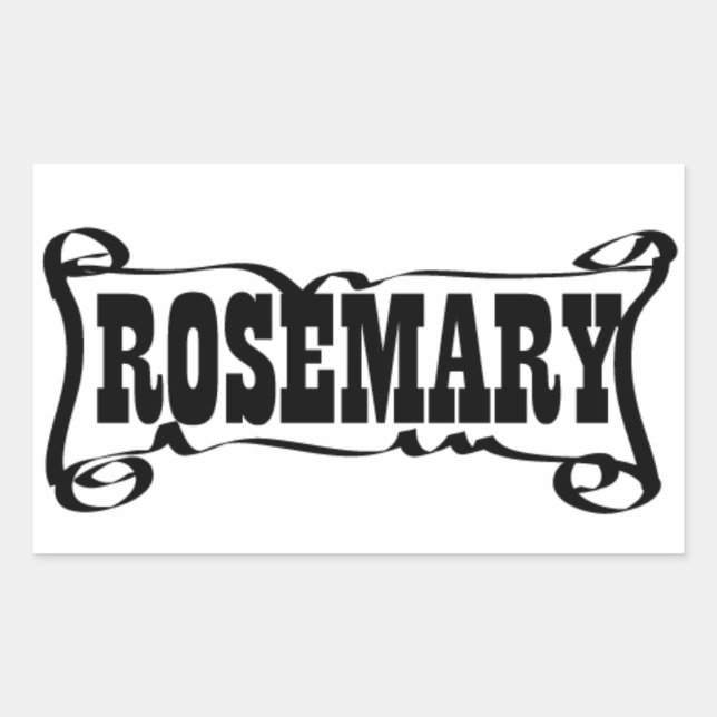 ROSEMARY 'SPICE JAR' STICKER (Front)