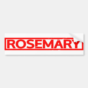 Rosemary Stamp Bumper Sticker