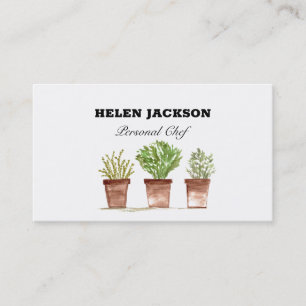 Rosemary Thyme Parsley Herbs  Business Card