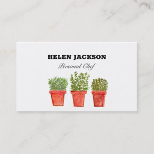 Rosemary Thyme Sage Herbs  Business Card