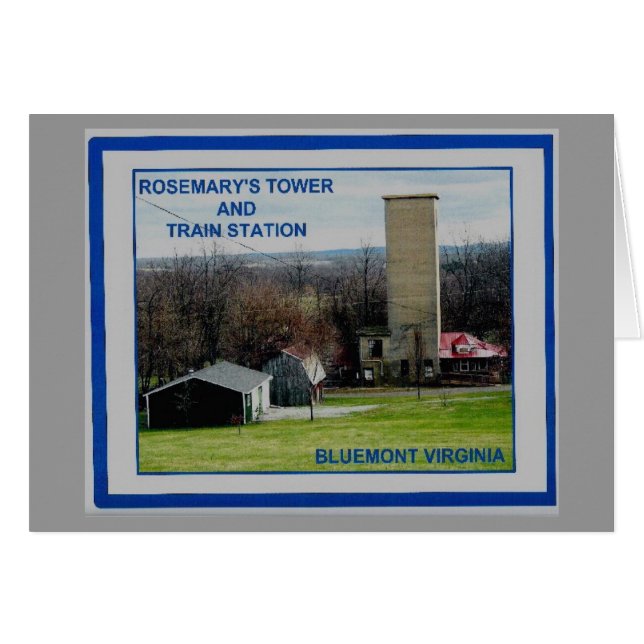 ROSEMARY'S TOWER  & TRAIN STATION 2 (Front Horizontal)