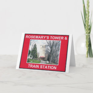 ROSEMARY'S TOWER & TRAIN STATION 2 CARD