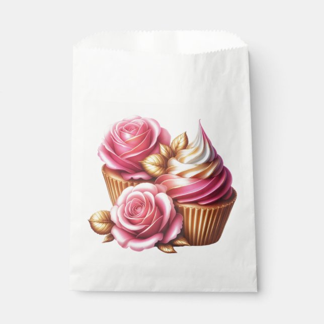 Rosen Cupcake Favour Bag (Front)