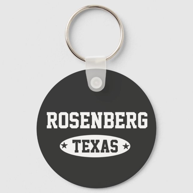 Rosenberg Texas Keychain (Front)
