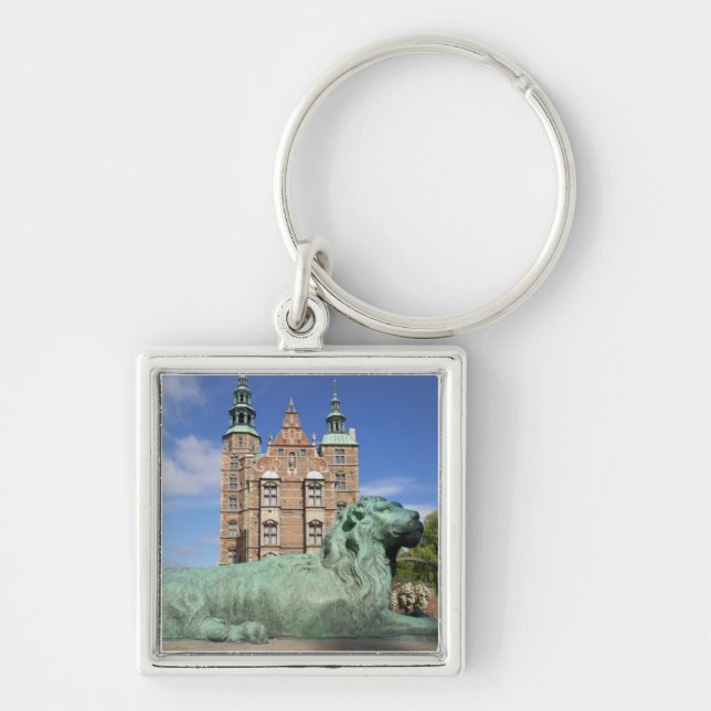 Rosenborg Palace, Copenhagen, Denmark Keychain (Front)
