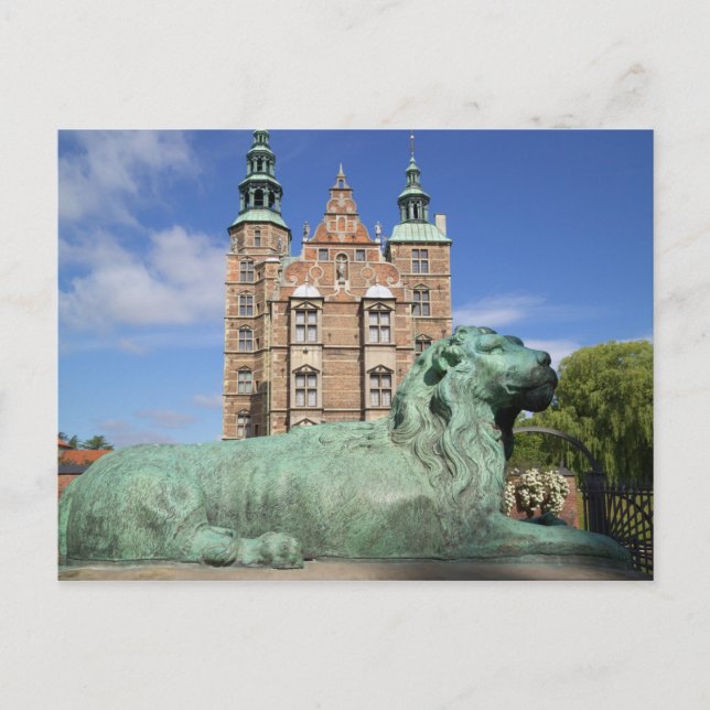 Rosenborg Palace, Copenhagen, Denmark Postcard (Front)